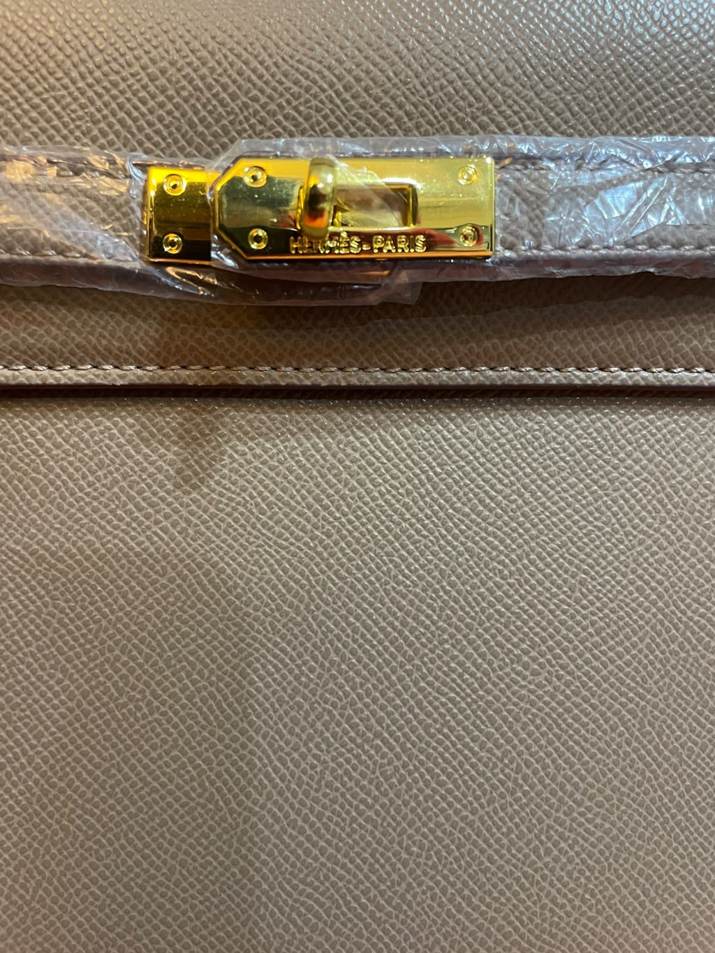 H£rmes Kelly Signature Bag -Greige BOX PACKING