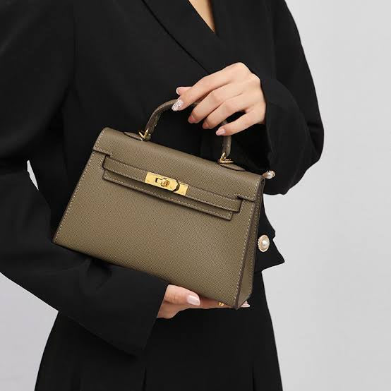 H£rmes Kelly Signature Bag -Greige BOX PACKING