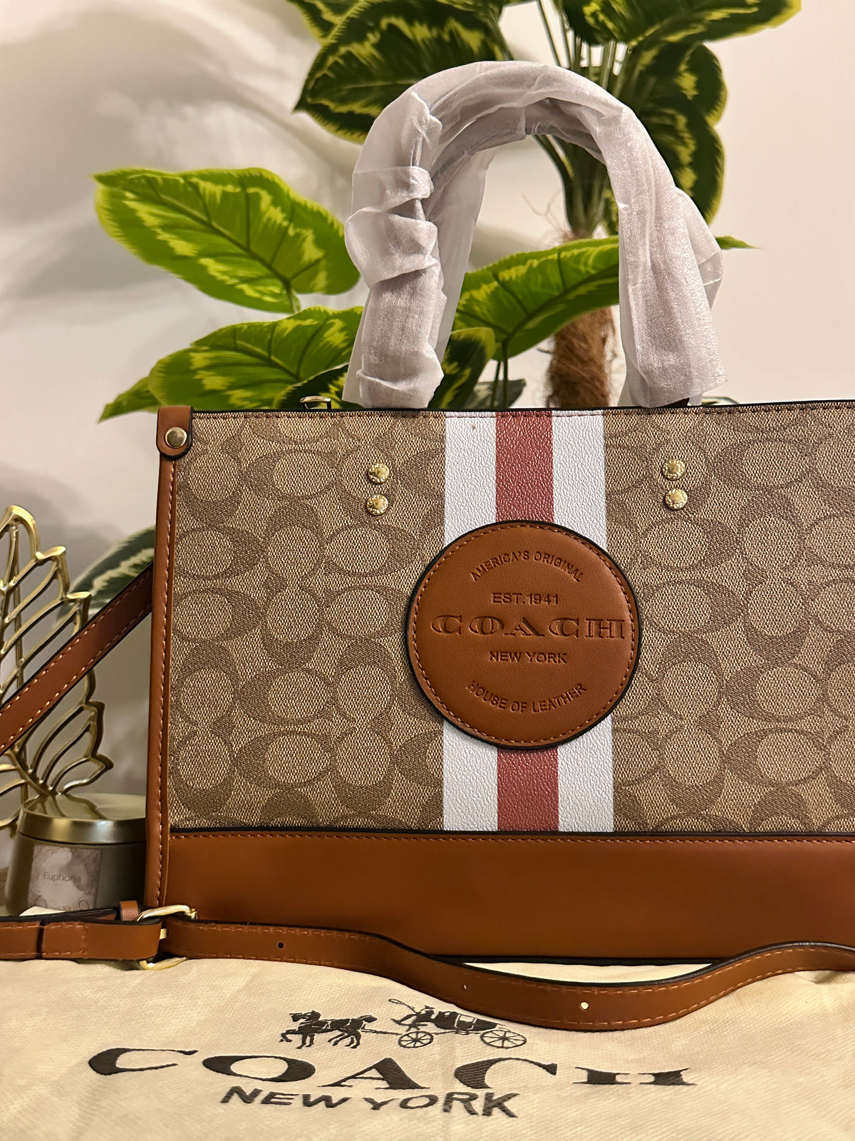 Co@ch Dempsey Carryall Signature Bag