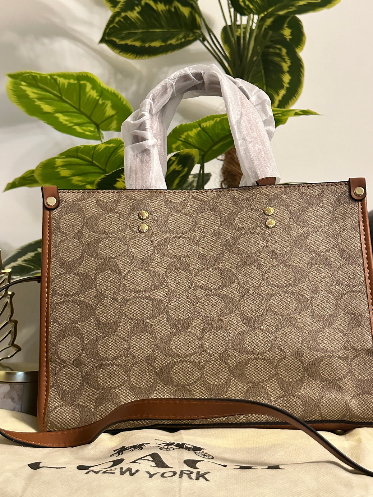 Co@ch Dempsey Carryall Signature Bag