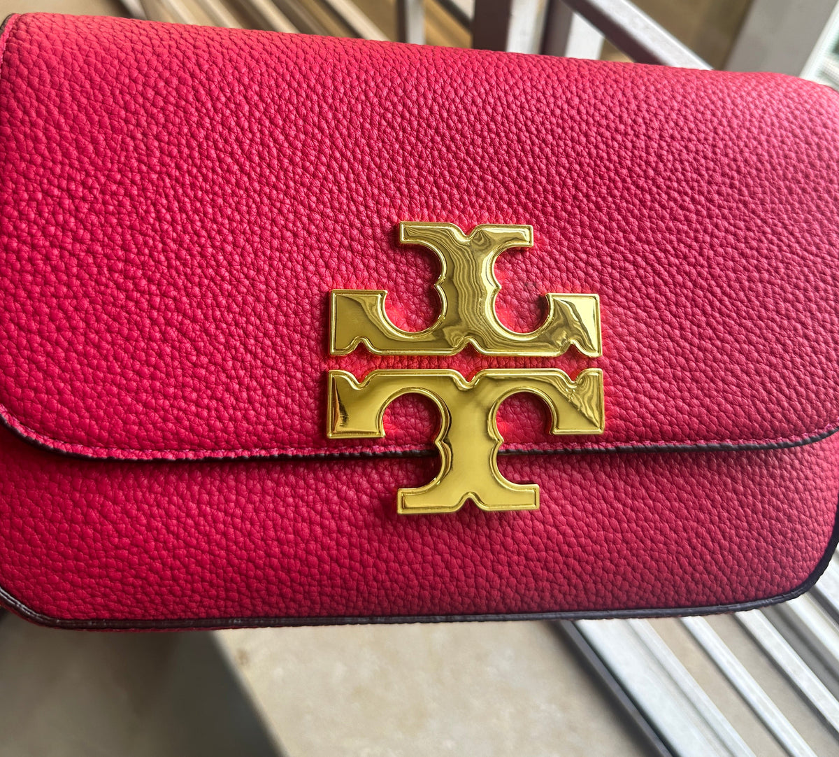 T0ry Burch Clutch - Red
