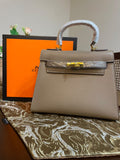 H£rmes Kelly Signature Bag -Greige BOX PACKING