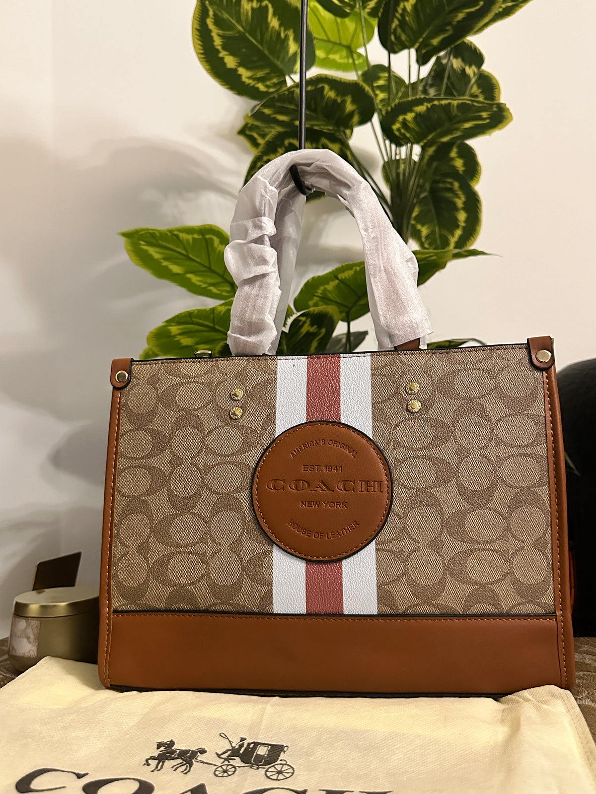 Co@ch Dempsey Carryall Signature Bag