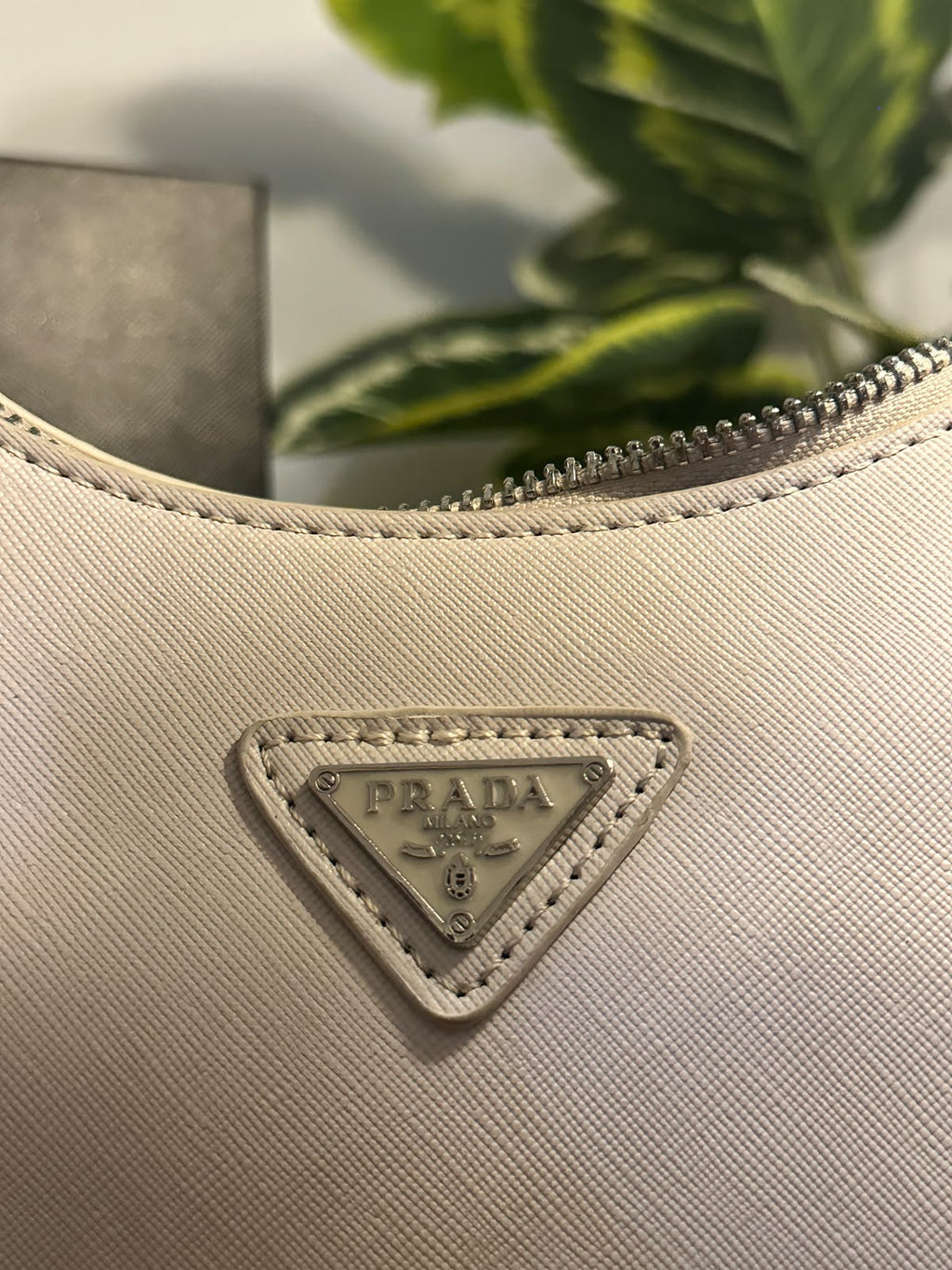 Pr@da Saffiano bag - White BOX PACKING